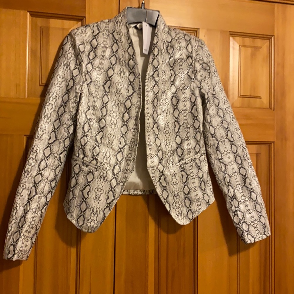 Beautiful pleather jacket